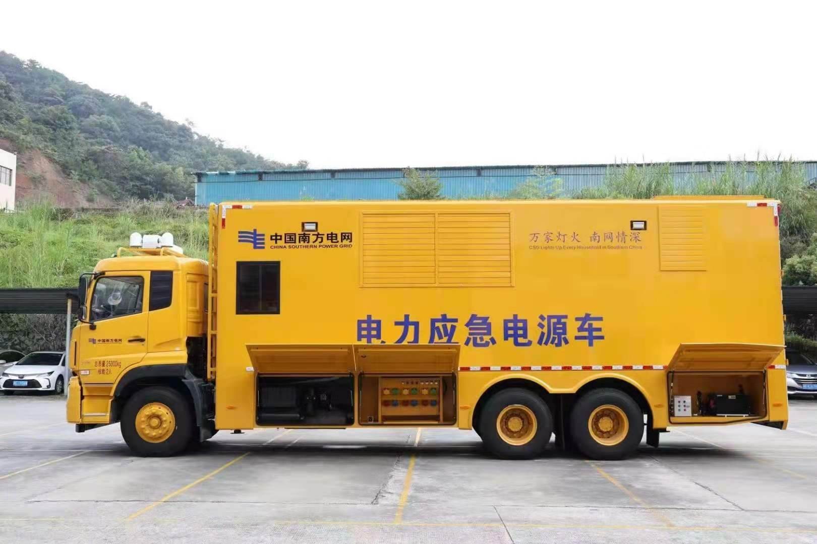 天河安康大型柴油发电机发电车UPS电源出租租赁